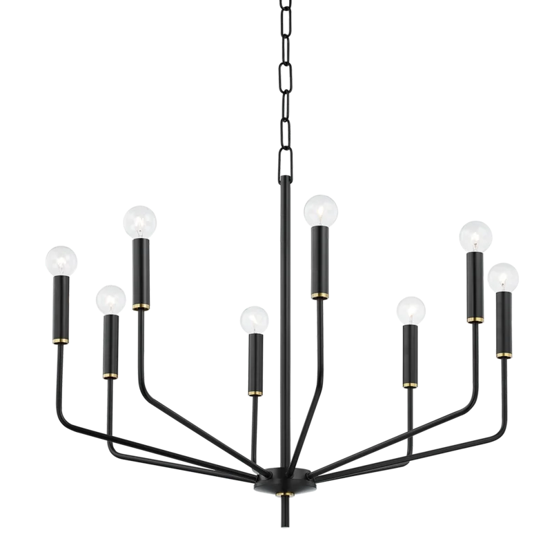 Industrial Iron Chandeliers for Loft - Inspired SpacesIndustrial Iron Chandeliers for Loft - Inspired SpacesBAILEY 8 LIGHT CHANDELIER