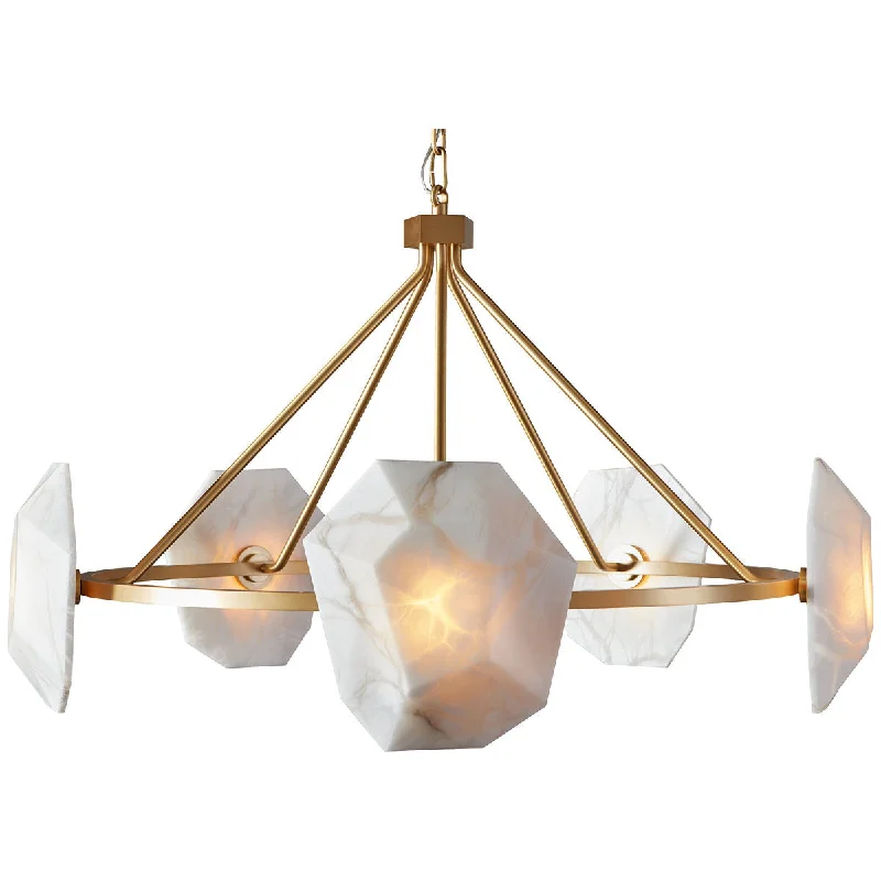 Chandeliers with Metal Frames in Bronze FinishChandeliers with Metal Frames in Bronze FinishBaker Furniture Briolette Chandelier BABK303