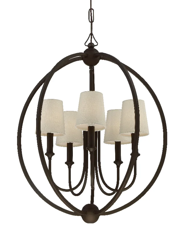 Small Chandeliers for Compact RoomsSmall Chandeliers for Compact Rooms5 Light Dark Bronze Modern Chandelier - C193-2247-DB