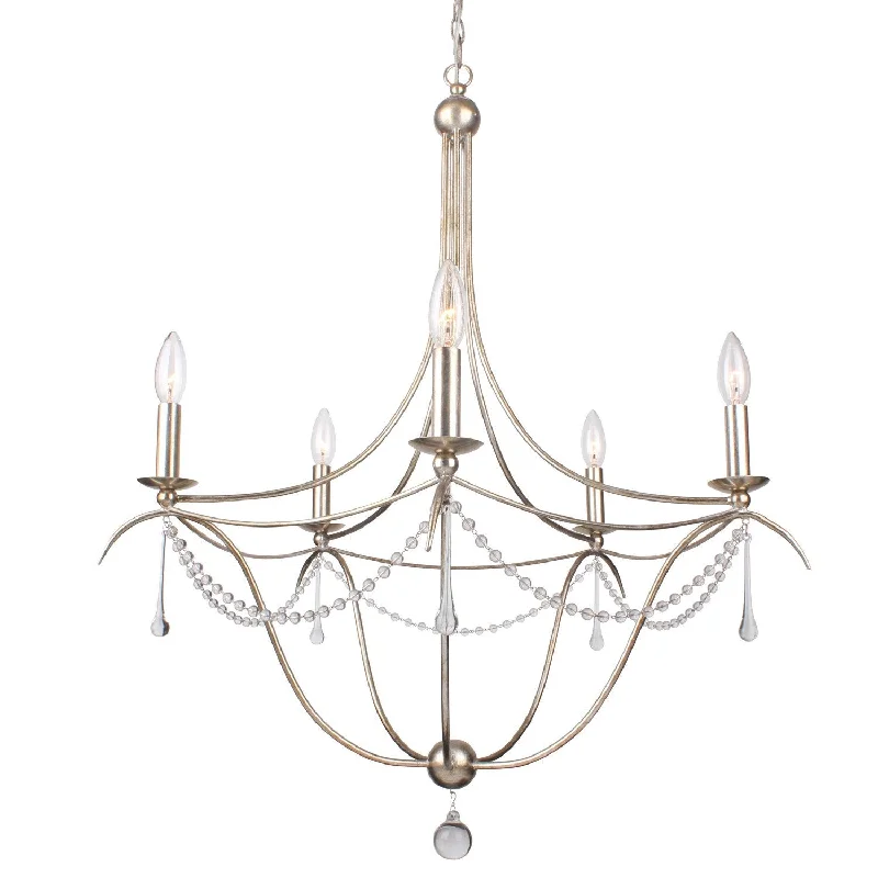 Chandeliers with Adjustable Arms for Directional LightingChandeliers with Adjustable Arms for Directional Lighting8 Light Antique Silver Modern Chandelier Draped In Clear Glass Beads & Murano Crystal - C193-428-SA Chandeliers with Adjustable Arms for Directional LightingChandeliers with Adjustable Arms for Directional Lighting8 Light Antique Silver Modern Chandelier Draped In Clear Glass Beads & Murano Crystal - C193-428-SA