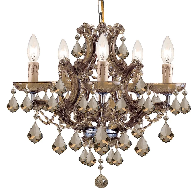 Large Chandeliers for Grand Halls and FoyersLarge Chandeliers for Grand Halls and Foyers6 Light Antique Brass Crystal Mini Chandelier Draped In Golden Teak Hand Cut Crystal - C193-4405-AB-GT-MWP Large Chandeliers for Grand Halls and FoyersLarge Chandeliers for Grand Halls and Foyers6 Light Antique Brass Crystal Mini Chandelier Draped In Golden Teak Hand Cut Crystal - C193-4405-AB-GT-MWP
