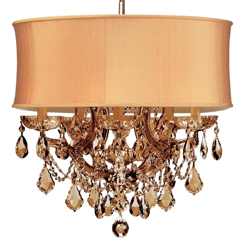 Chandeliers with Metal Frames in Gold FinishChandeliers with Metal Frames in Gold Finish6 Light Antique Brass Traditional Mini Chandelier Draped In Golden Teak Hand Cut Crystal - C193-4415-AB-SHG-GTM Chandeliers with Metal Frames in Gold FinishChandeliers with Metal Frames in Gold Finish6 Light Antique Brass Traditional Mini Chandelier Draped In Golden Teak Hand Cut Crystal - C193-4415-AB-SHG-GTM