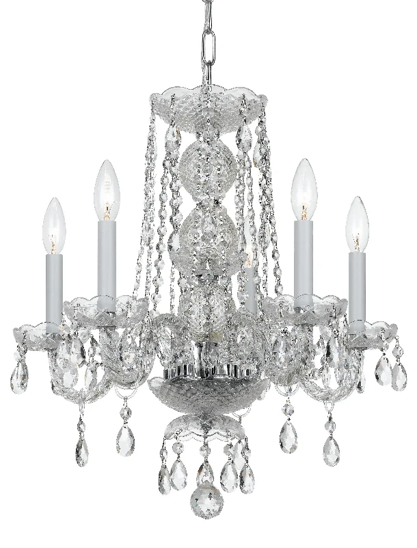 LED Chandeliers for Energy - Efficient LightingLED Chandeliers for Energy - Efficient Lighting5 Light Polished Chrome Traditional Mini Chandelier Draped In Clear Hand Cut Crystal - C193-5295-CH-CL-MWP LED Chandeliers for Energy - Efficient LightingLED Chandeliers for Energy - Efficient Lighting5 Light Polished Chrome Traditional Mini Chandelier Draped In Clear Hand Cut Crystal - C193-5295-CH-CL-MWP