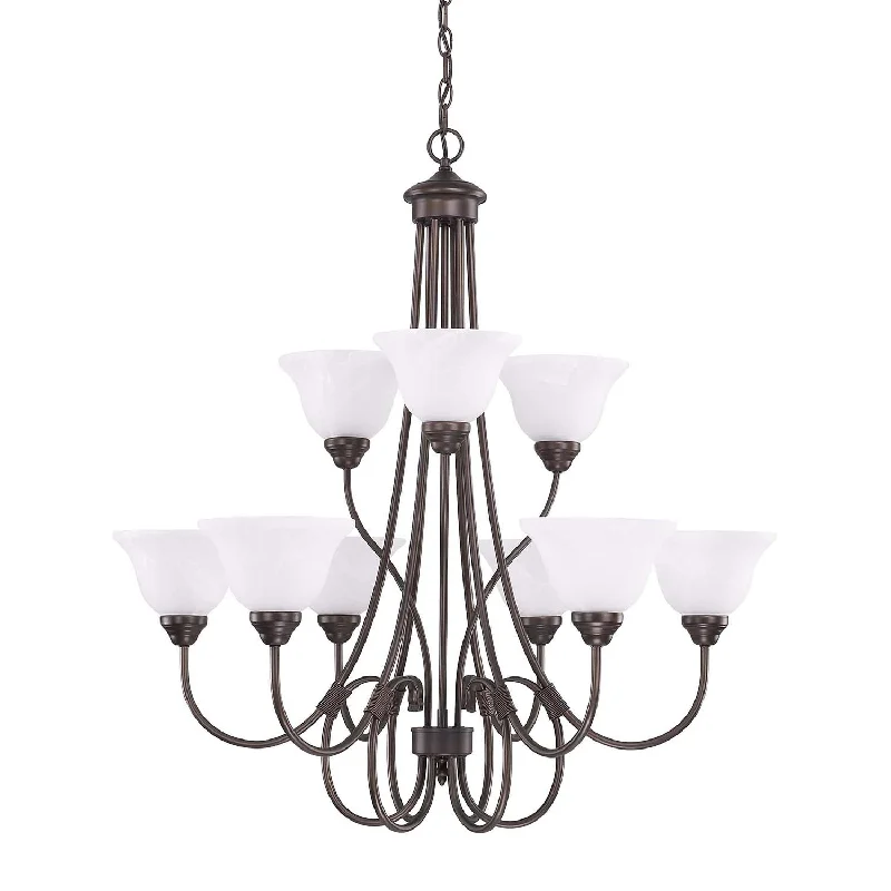 Rustic Wood Chandeliers for Country - Style HousesRustic Wood Chandeliers for Country - Style HousesCapital Hometown 3229BZ-220 Chandelier Light - Bronze