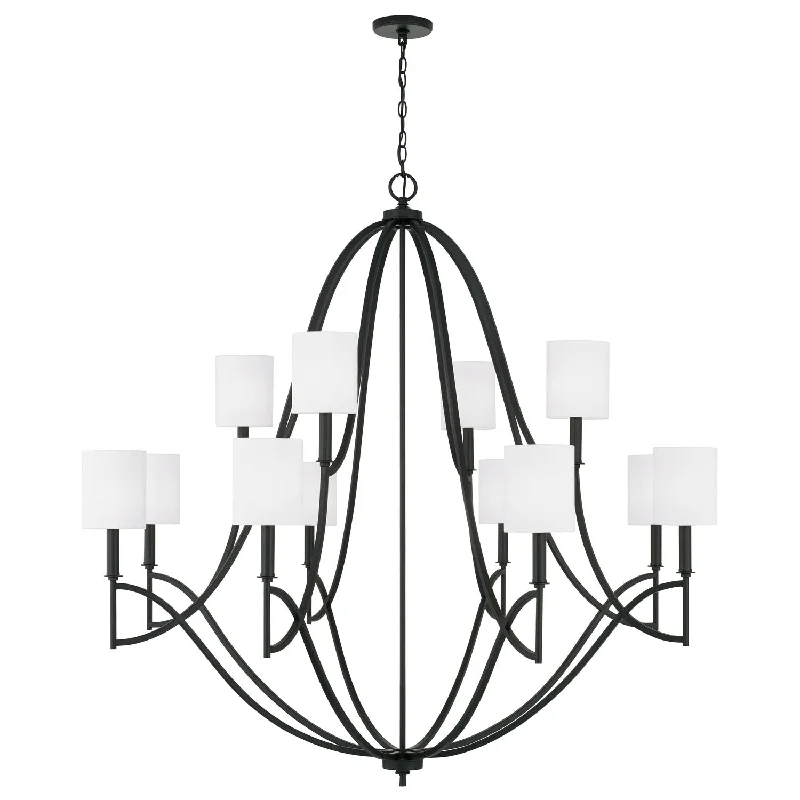 Bohemian - Style Beaded Chandeliers for Eclectic DecorBohemian - Style Beaded Chandeliers for Eclectic DecorCapital Sylvia 442301MB-701 Chandelier Light - Matte Black Bohemian - Style Beaded Chandeliers for Eclectic DecorBohemian - Style Beaded Chandeliers for Eclectic DecorCapital Sylvia 442301MB-701 Chandelier Light - Matte Black