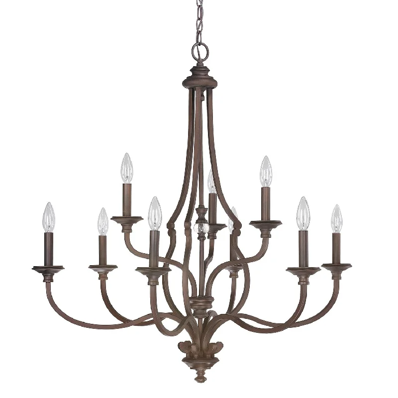 Small Chandeliers for Compact RoomsSmall Chandeliers for Compact RoomsCapital Leigh 4709BB-000 Chandelier Light - Burnished Bronze