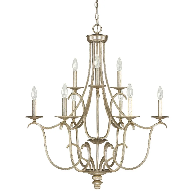 Chandeliers with Adjustable Arms for Directional LightingChandeliers with Adjustable Arms for Directional LightingCapital Bailey 4729WG-000 Chandelier Light - Winter Gold