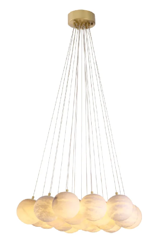Modern Crystal Chandeliers for Contemporary HomesModern Crystal Chandeliers for Contemporary HomesClustered Alabaster Chandelier L | Eichholtz Sphinx