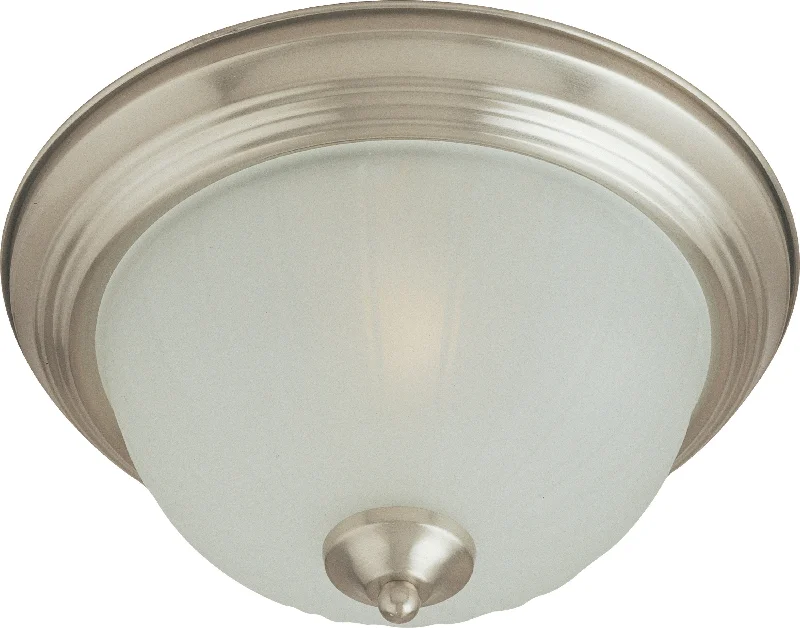 Chandeliers for High Ceilings to Fill Vertical SpaceChandeliers for High Ceilings to Fill Vertical SpaceEssentials 3-Light Flush Mount Satin Nickel - C157-5832FTSN