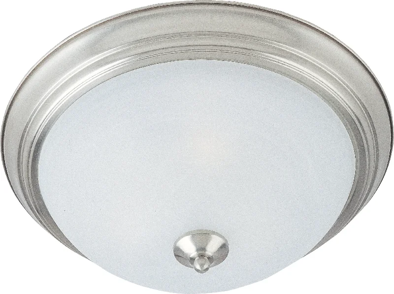 LED Chandeliers for Energy - Efficient LightingLED Chandeliers for Energy - Efficient LightingEssentials 3-Light Flush Mount Satin Nickel - C157-5842MRSN
