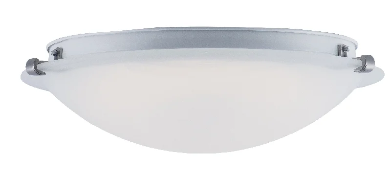 Victorian - Inspired Chandeliers with Ornate DetailsVictorian - Inspired Chandeliers with Ornate DetailsEssentials LED Flush Mount Satin Nickel - C157-55526FTSN