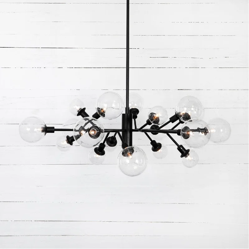 Small Chandeliers for Compact RoomsSmall Chandeliers for Compact RoomsFour Hands Carnegie Pellman Chandelier - Flat Black