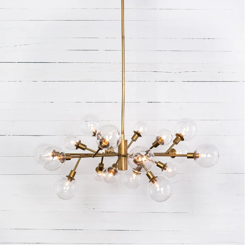 Chandeliers with Multiple Lights for Maximum IlluminationChandeliers with Multiple Lights for Maximum IlluminationFour Hands Carnegie Pellman Chandelier - Matte Brass
