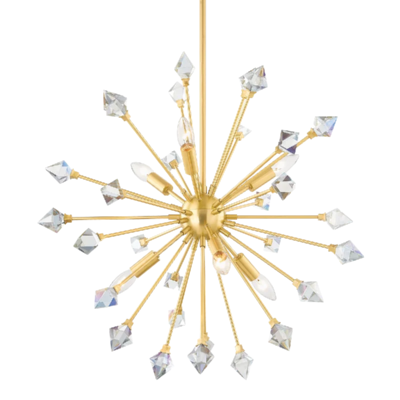 Art Deco Chandeliers for a Retro - Glam LookArt Deco Chandeliers for a Retro - Glam LookGENESIS 6 LIGHT CHANDELIER