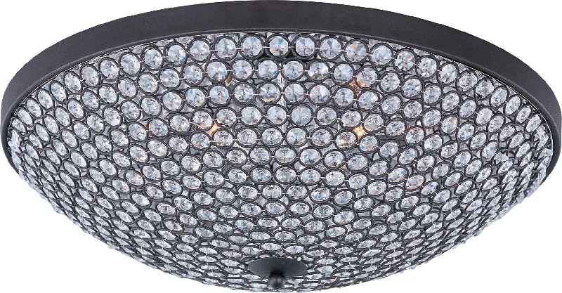 Incandescent Chandeliers for a Warm and Traditional GlowIncandescent Chandeliers for a Warm and Traditional GlowGlimmer 6-Light Flush Mount Bronze - C157-39872BCBZ