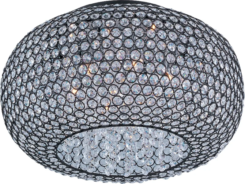 Chandeliers with Sputnik - Style Design for a Futuristic VibeChandeliers with Sputnik - Style Design for a Futuristic VibeGlimmer 6-Light Flush Mount Bronze - C157-39876BCBZ