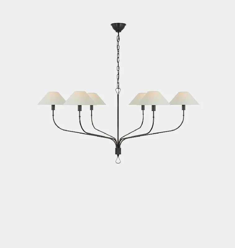 Rustic Wood Chandeliers for Country - Style HousesRustic Wood Chandeliers for Country - Style HousesGriffin Grande Tail Chandelier