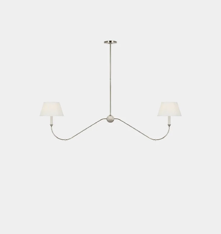 Chandeliers with Adjustable Arms for Directional LightingChandeliers with Adjustable Arms for Directional LightingIngela Linear Chandelier