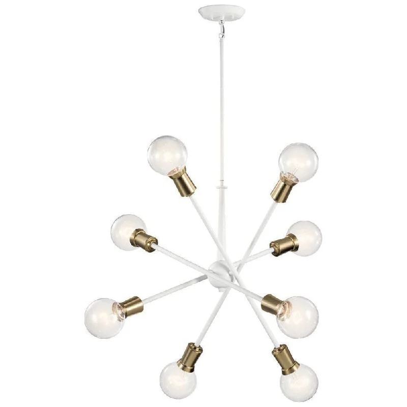 Industrial Iron Chandeliers for Loft - Inspired SpacesIndustrial Iron Chandeliers for Loft - Inspired SpacesKichler Armstrong Chandelier 8Lt