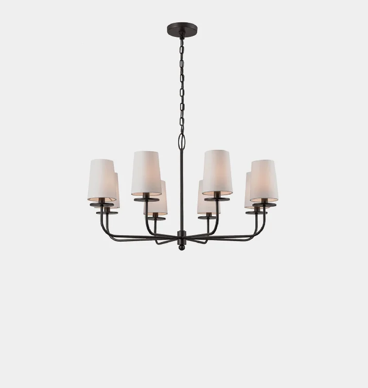 Chandeliers with Metal Frames in Copper FinishChandeliers with Metal Frames in Copper FinishLonnie Chandelier