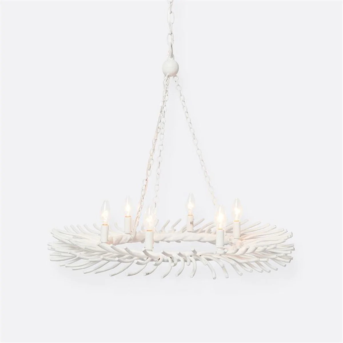 Mini Chandeliers for Adding Charm to Small SpacesMini Chandeliers for Adding Charm to Small SpacesMade Goods Bruna Gesso Organic 6-Light Chandelier