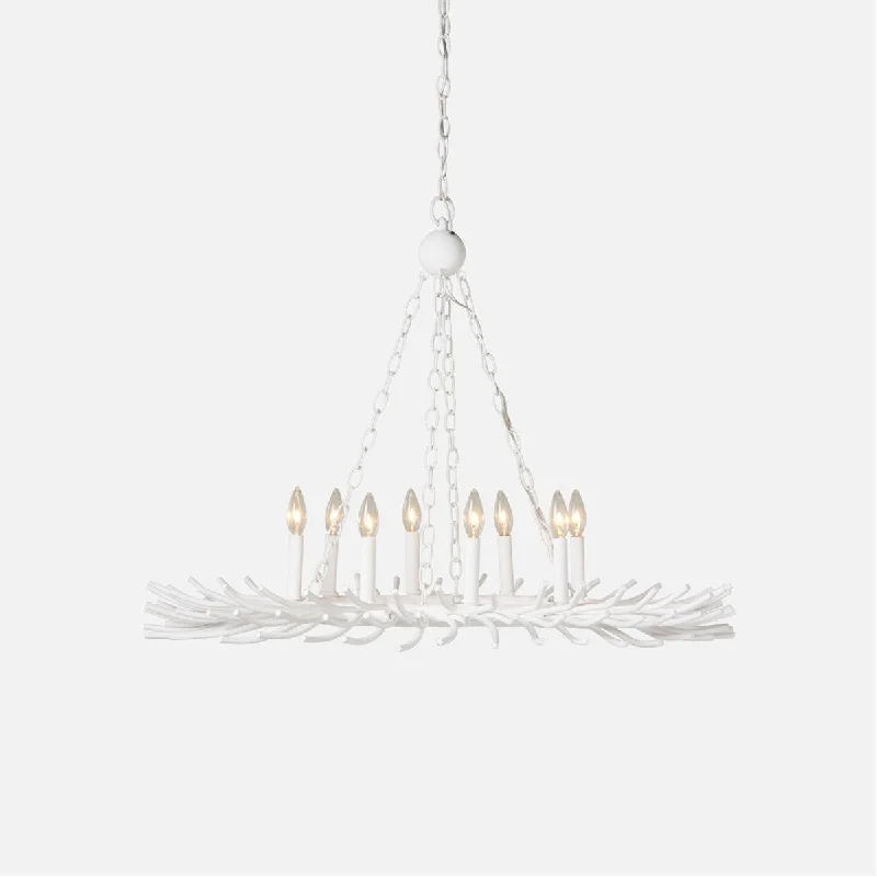 Bohemian - Style Beaded Chandeliers for Eclectic DecorBohemian - Style Beaded Chandeliers for Eclectic DecorMade Goods Bruna Gesso Organic 8-Light Chandelier