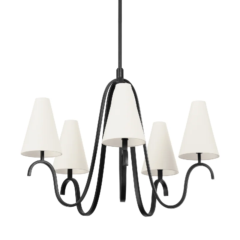 Chandeliers with Dimmable Lights for Ambiance ControlChandeliers with Dimmable Lights for Ambiance ControlMELOR 5 LIGHT CHANDELIER