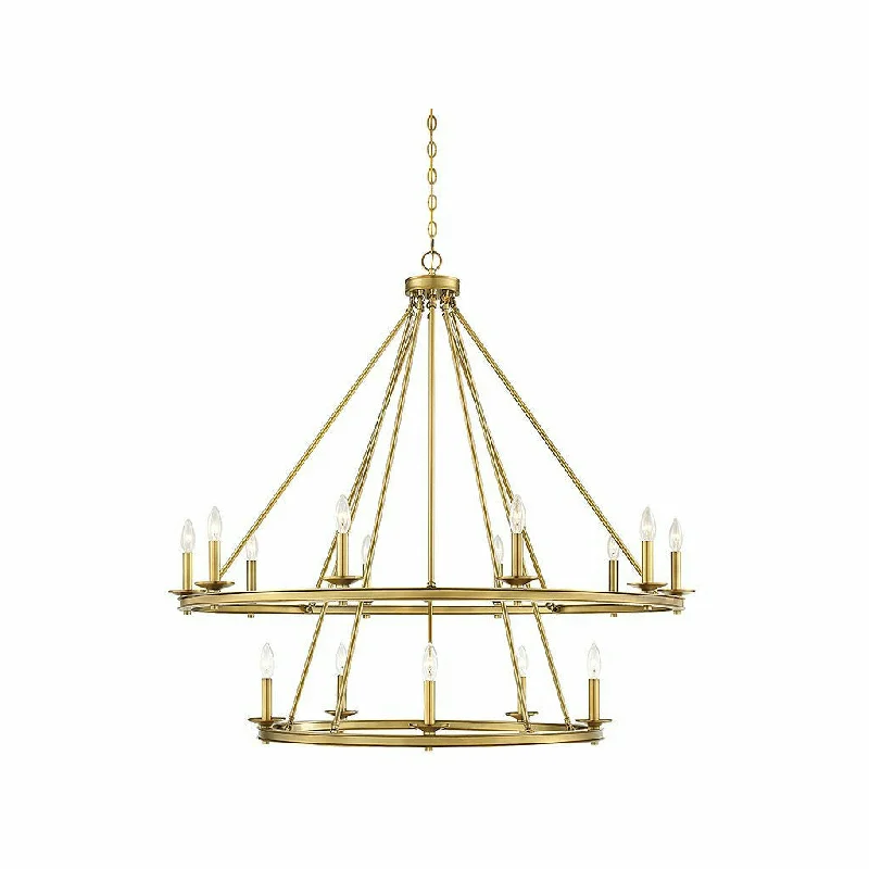 Chandeliers with Murano Glass for a High - End Artistic TouchChandeliers with Murano Glass for a High - End Artistic TouchMiddleton 2-Tier Chandelier