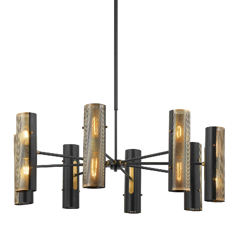 Industrial Iron Chandeliers for Loft - Inspired SpacesIndustrial Iron Chandeliers for Loft - Inspired SpacesMIKKA 16 LIGHT CHANDELIER