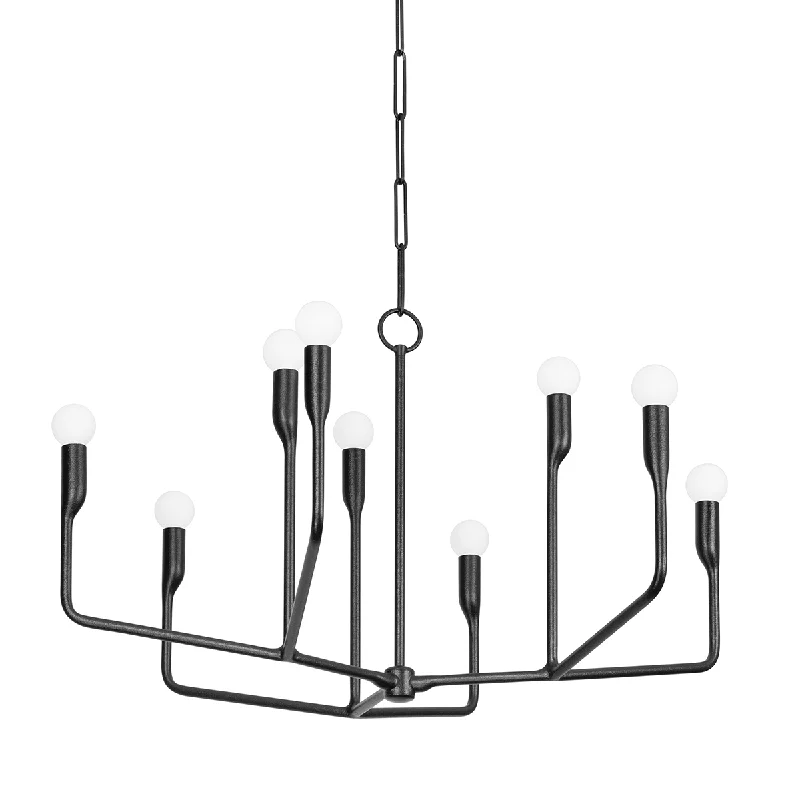 Chandeliers with Adjustable Arms for Directional LightingChandeliers with Adjustable Arms for Directional LightingNORMAN 9 LIGHT CHANDELIER