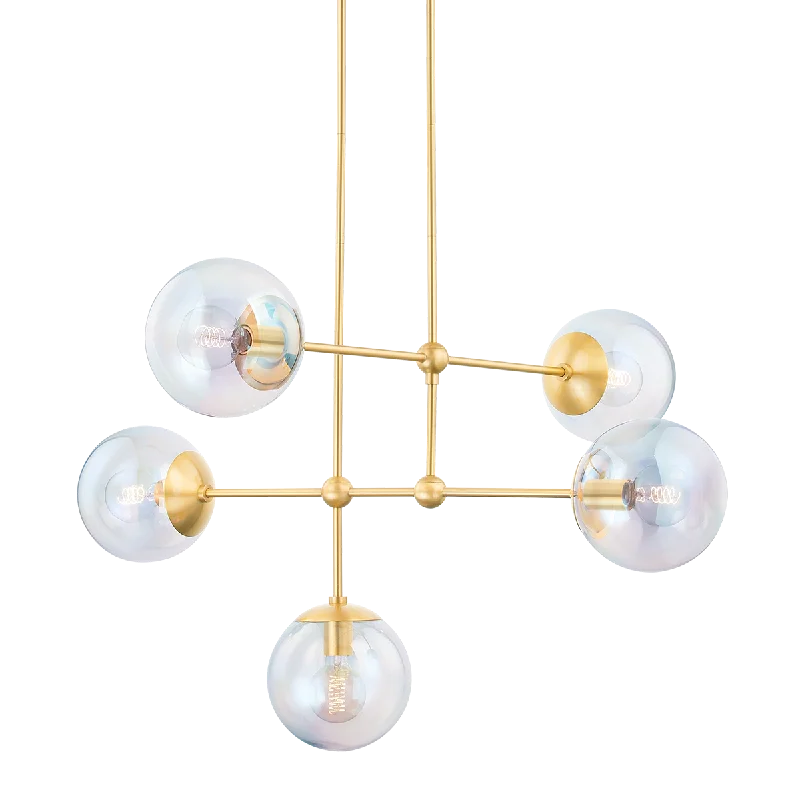 Traditional Brass Chandeliers for Classic InteriorsTraditional Brass Chandeliers for Classic InteriorsOPHELIA 5 LIGHT CHANDELIER