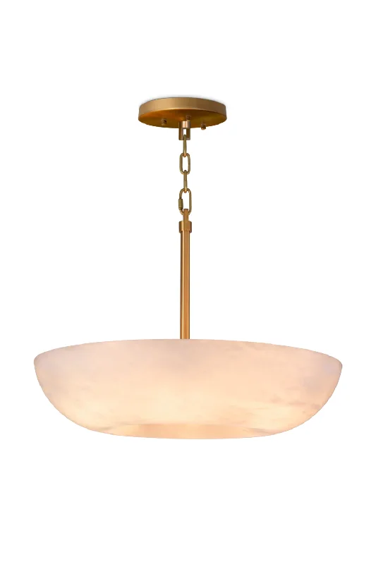 Chandeliers with Adjustable Arms for Directional LightingChandeliers with Adjustable Arms for Directional LightingRound Alabaster Pendant Lamp | Eichholtz Ariano