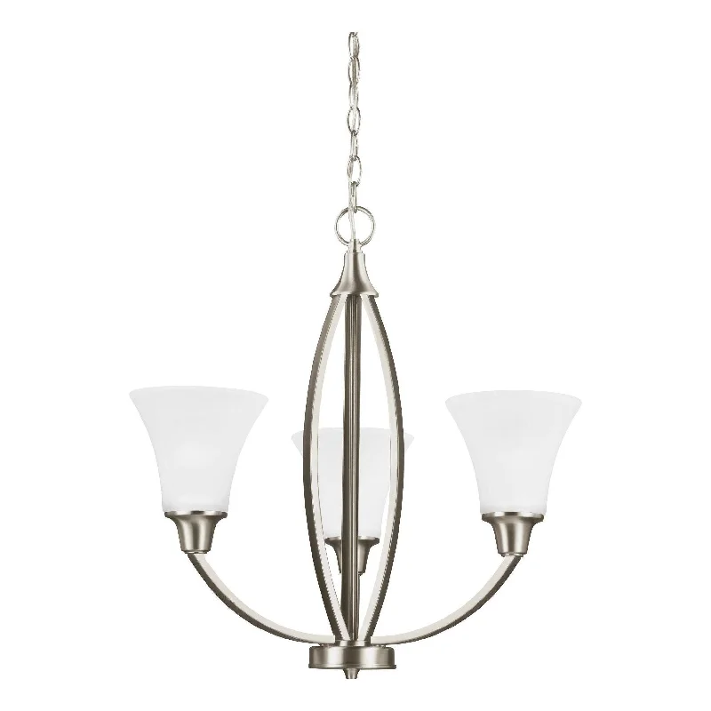 Chandeliers with Metal Frames in Silver FinishChandeliers with Metal Frames in Silver FinishMetcalf Chandelier