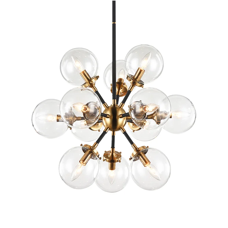 Chandeliers with Colored Glass for a Splash of ColorChandeliers with Colored Glass for a Splash of ColorSoleil 12 - Light Chandelier
