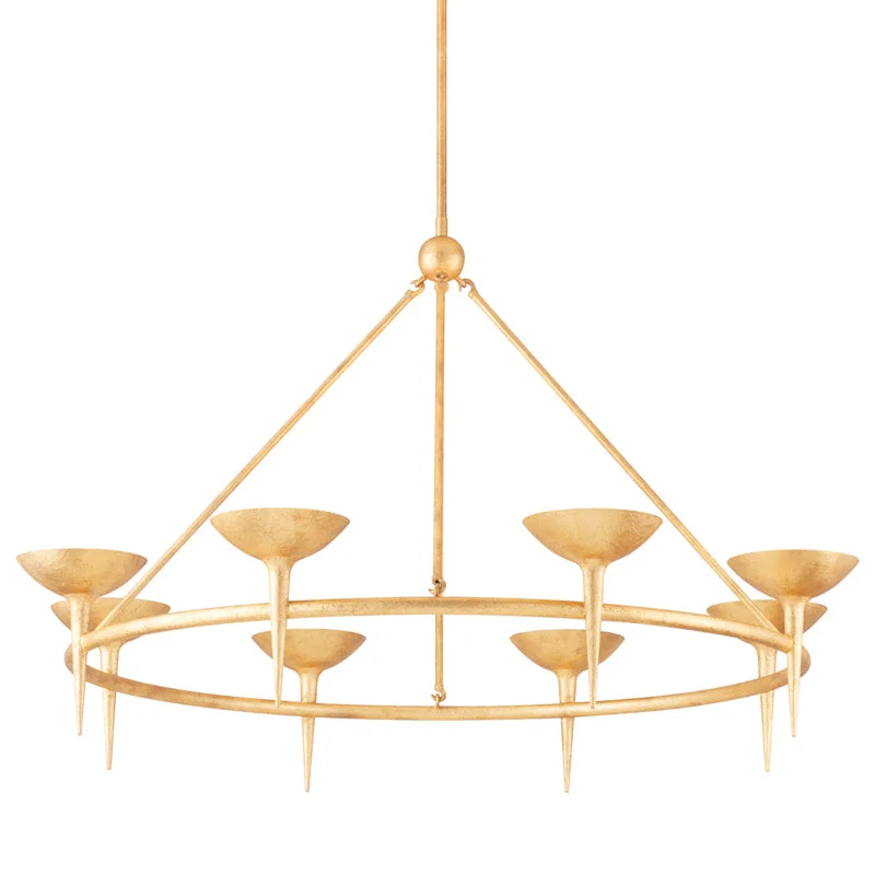 Chandeliers with Metal Frames in Copper FinishChandeliers with Metal Frames in Copper FinishCecilia Chandelier