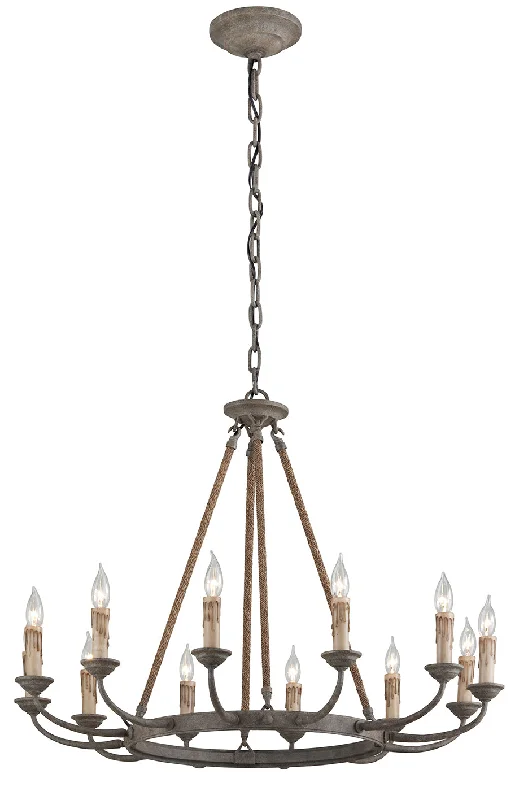 Chandeliers with Metal Frames in Black FinishChandeliers with Metal Frames in Black FinishCyrano 12 Light Chandelier