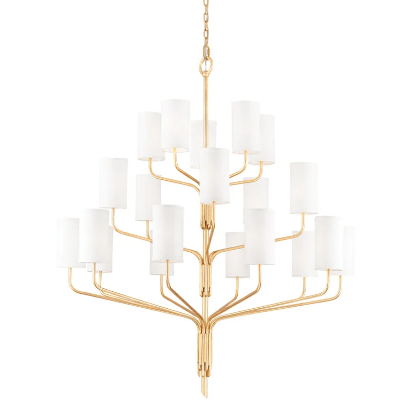 Chandeliers with Metal Frames in Black FinishChandeliers with Metal Frames in Black FinishJuniper 20 Light Chandelier