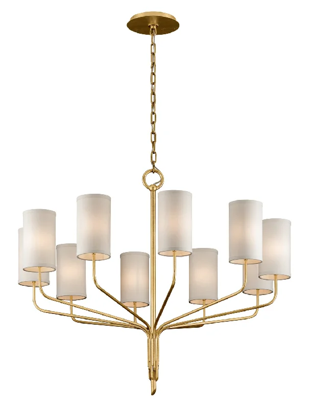 Minimalist Chandeliers for Sleek and Simple InteriorsMinimalist Chandeliers for Sleek and Simple InteriorsJuniper Ten Light Chandelier