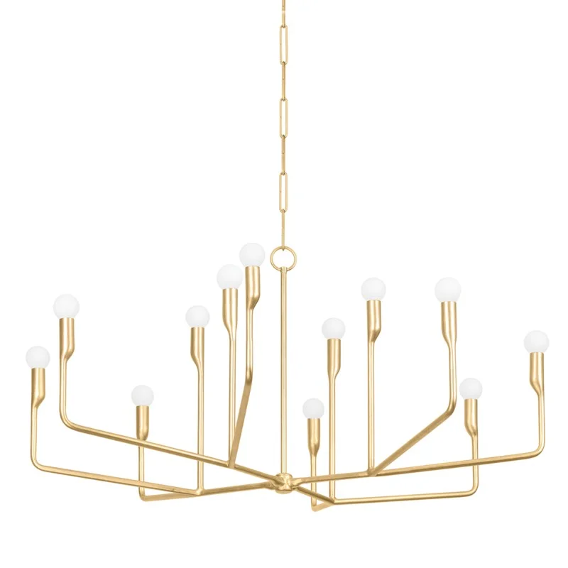 Chandeliers with Clear Crystal for a Sparkling EffectChandeliers with Clear Crystal for a Sparkling EffectNorman 12 Light Chandelier
