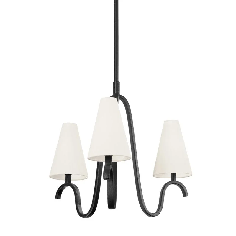 Chandeliers with Metal Frames in Bronze FinishChandeliers with Metal Frames in Bronze FinishMelor Chandelier