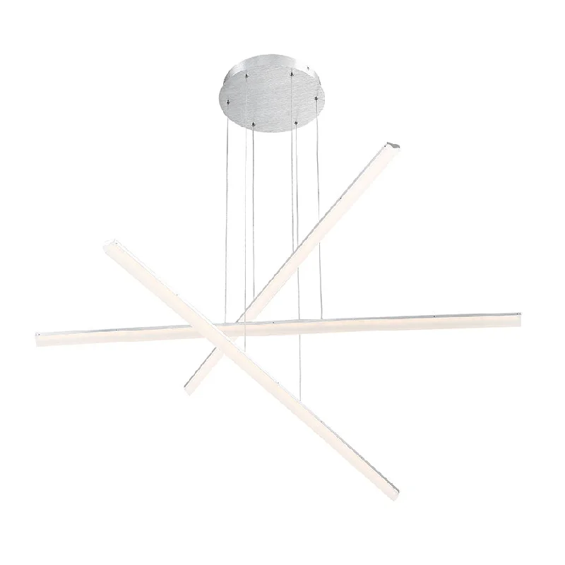 Chandeliers with Venetian Glass for a Luxurious LookChandeliers with Venetian Glass for a Luxurious LookWAC Stack PD-29803-AL Chandelier Light - Brushed Aluminum