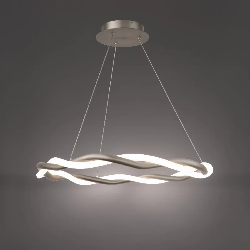 Chandeliers with Venetian Glass for a Luxurious LookChandeliers with Venetian Glass for a Luxurious LookWAC Escapade PD-31228-BN Chandelier Light - Brushed Nickel