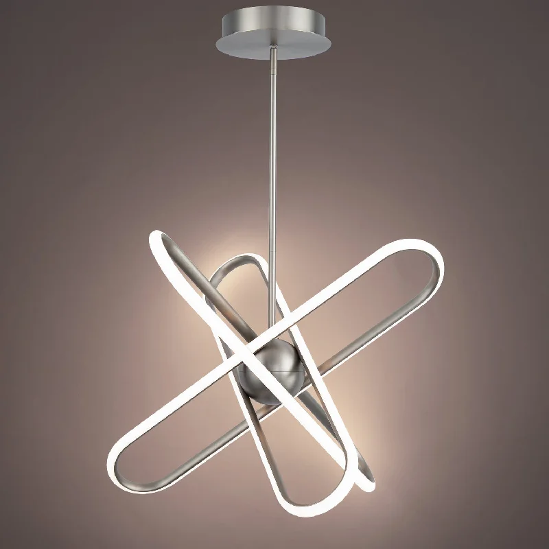 Chandeliers with Multiple Lights for Maximum IlluminationChandeliers with Multiple Lights for Maximum IlluminationWAC Valerius PD-37224-BN Chandelier Light - Brushed Nickel