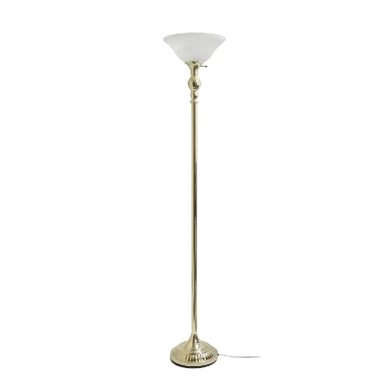 Dimmable Floor Lamp for Adjustable Lighting AmbianceDimmable Floor Lamp for Adjustable Lighting Ambiance1 Light Torchiere Floor Lamp with Marbleized White Glass Shade - Gold Dimmable Floor Lamp for Adjustable Lighting AmbianceDimmable Floor Lamp for Adjustable Lighting Ambiance1 Light Torchiere Floor Lamp with Marbleized White Glass Shade - Gold