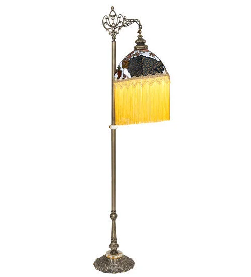 Metal Floor Lamp with a Matte Black Finish for a Sleek LookMetal Floor Lamp with a Matte Black Finish for a Sleek Look2Nd Avenue 5020-241  Peacock Lamp Antique