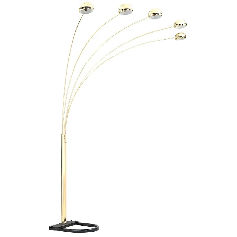 Adjustable Height Floor Lamp for Versatile Lighting NeedsAdjustable Height Floor Lamp for Versatile Lighting NeedsBrass 5-Arch Floor Lamp