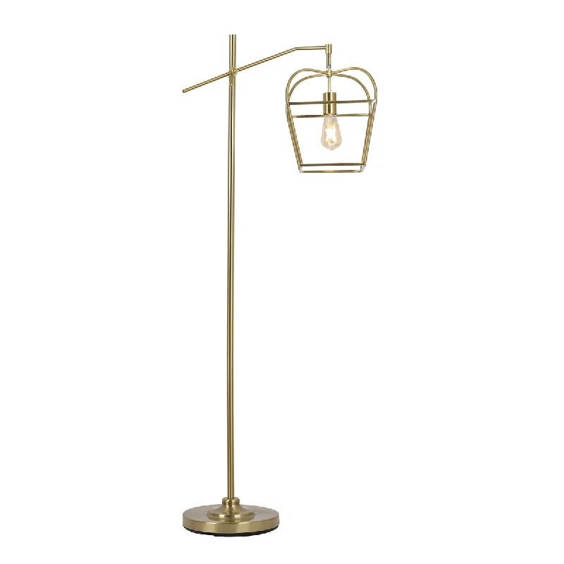 Rustic Farmhouse Style Floor Lamp for Cozy BedroomsRustic Farmhouse Style Floor Lamp for Cozy BedroomsBrass Chandelier Floor Lamp - Gold