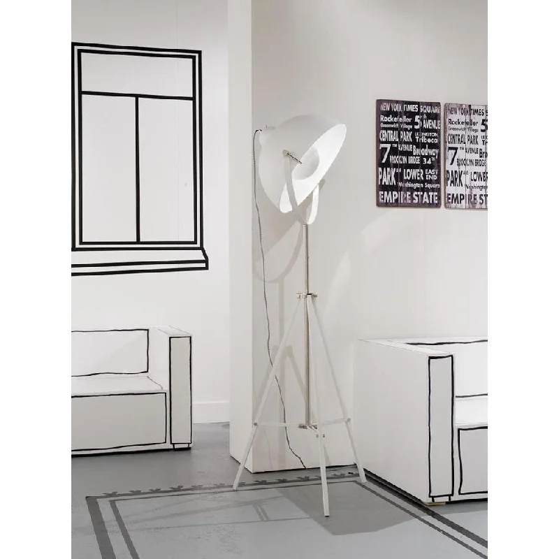 Dimmable Floor Lamp for Adjustable Lighting AmbianceDimmable Floor Lamp for Adjustable Lighting AmbianceContempo Lights Leko Hollywood Tripod Floor Lamp