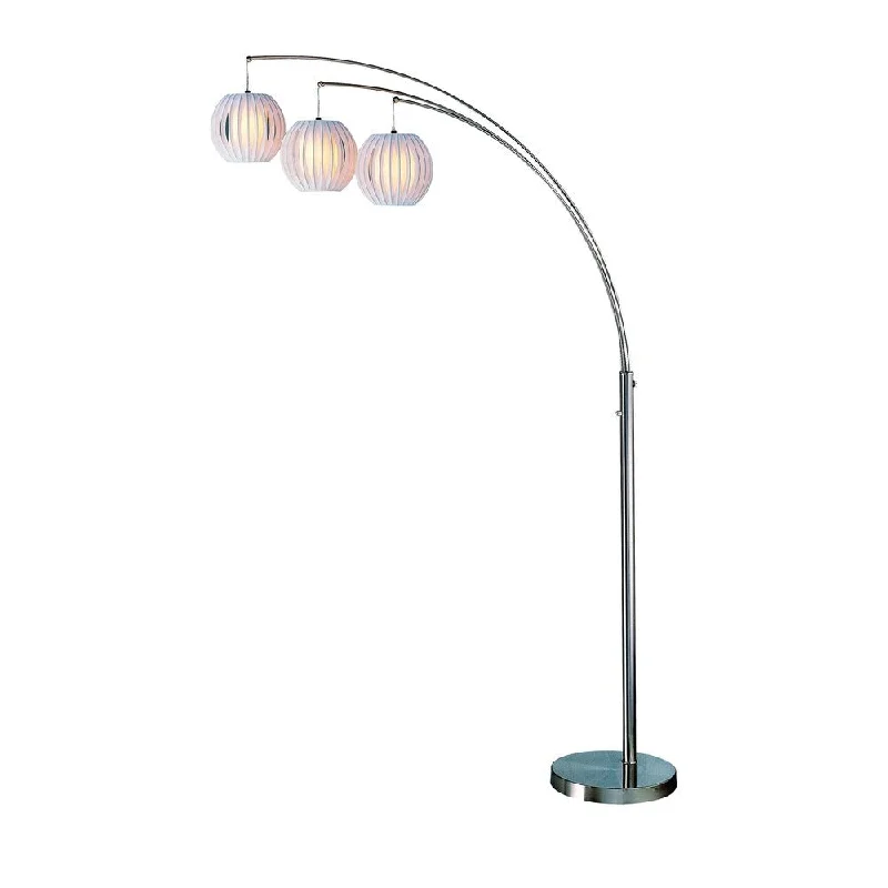 USB Charging Port Floor Lamp for Convenient Device ChargingUSB Charging Port Floor Lamp for Convenient Device ChargingDeion 3 Light Arch Lamp