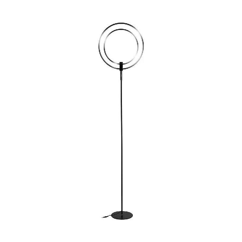 Modern Minimalist Floor Lamp for Contemporary Living RoomsModern Minimalist Floor Lamp for Contemporary Living RoomsEclipse Modern 20 Watt LED Torcherie Touch Dimmer Floor Lamp, Black